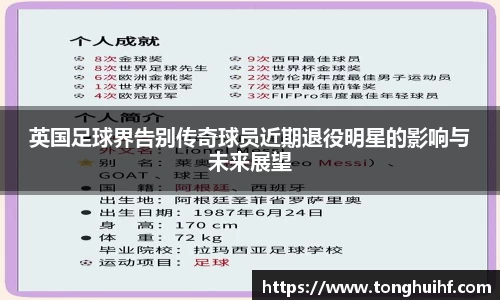 英国足球界告别传奇球员近期退役明星的影响与未来展望